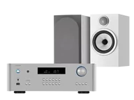 Zestawy stereo - Rotel RA-1572 MkII (srebrny) + 706 S3 (biały) - miniaturka - grafika 1