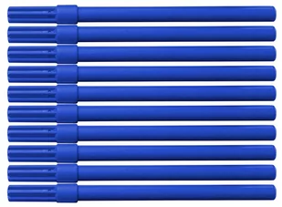 OFFICE PRODUCTS Flamaster biurowy OFFICE PRODUCTS, 10szt., niebieski 17261112-01 - Flamastry - miniaturka - grafika 3