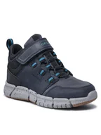 Buty dla chłopców - Geox Trzewiki J Flexyper B. B J949XA A032FU C4076 S Granatowy - miniaturka - grafika 1