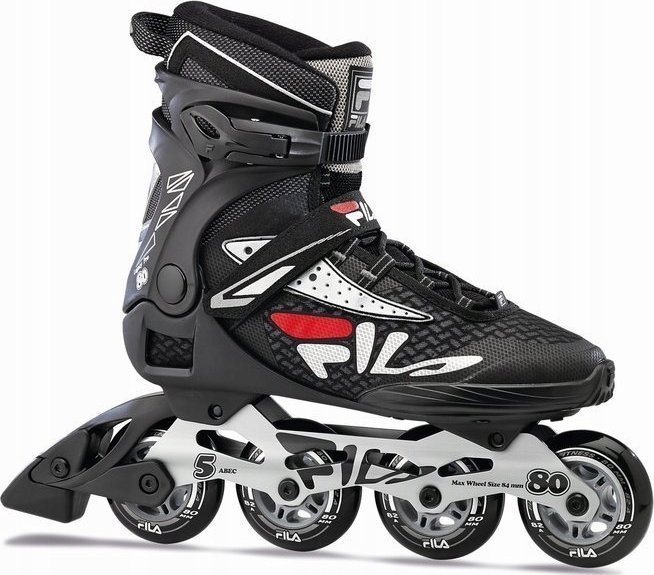 Rolki Fila FILA SKATES Rolki LEGACY PRO 80 black/red 40,5