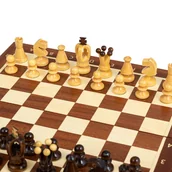 Gry planszowe - Szachy mahoń i Jawor, gra logiczna - miniaturka - grafika 1