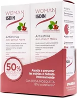 Balsamy i kremy do ciała - Balsam do ciała Isdin Woman Anti Stretch Marks 2 x 250 ml (8429420150317) - miniaturka - grafika 1