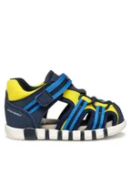 Buty dla chłopców - Geox Sandały B Sandal Iupidoo B555PA 05014 C4502 Granatowy - miniaturka - grafika 1