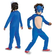 Stroje karnawałowe - Strój karnawałowy Sonic dla chłopca dziewczynki Jeż Kostium Przebranie 125-135 cm (7-8 lat) - miniaturka - grafika 1