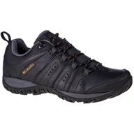 Buty trekkingowe damskie - Columbia Woodburn II Waterproof, Czarny - miniaturka - grafika 1
