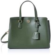 Michael Kors MD Satchel, torba damska, Amazon Green, Unikalna, Amazon Green, Taglia unica