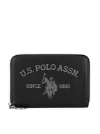 Portfele - U.S. Polo Assn. Duży Portfel Damski WIUXT8414WVP Czarny - miniaturka - grafika 1