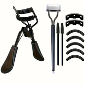 Pozostałe akcesoria kosmetyczne - TEMU Zestaw 11 szt. krawatów do rzęs, który zawiera 1 krawat do rzęs, 1 grzebień do oddzielania rzęs ze stali nierdzewnej, 2 pędzle do rzęs, 2 - miniaturka - grafika 1