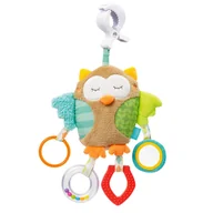 Zawieszki dla dzieci i niemowląt - BabyFehn Zawieszka interaktywna Sowa 25 cm - miniaturka - grafika 1