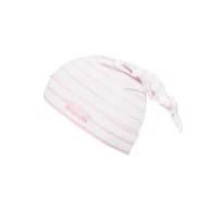 Czapki damskie - Dziewczęca czapka wiosenno-letnia, różowy, rozmiar 45 - miniaturka - grafika 1