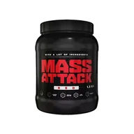 Odżywki na masę - FITLABS Mass Attack - 1500g - Strawberry - miniaturka - grafika 1