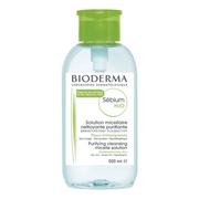 Płyny micelarne - Bioderma sebium h2o antybakteryjny płyn micelarny do oczyszczania twarzy z dozownikiem 500 ml - miniaturka - grafika 1