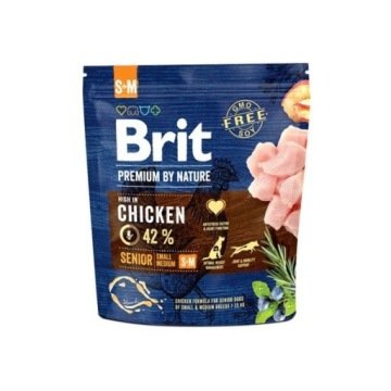 Brit Premium By Nature Senior S+M 1 kg