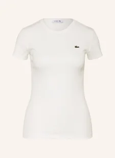 Lacoste T-Shirt weiss - LACOSTE - Koszulki i topy damskie - miniaturka - grafika 1