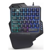 Akcesoria do komputerów stacjonarnych - Gembird GAMINGOWY PODŚWIETLANY ZESTAW 2W1 IVAR TWI - miniaturka - grafika 1