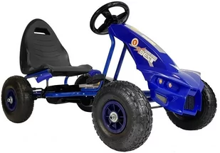 Lean Gokart na Pedały A-18 Niebieski 5344 - Jeździki dla dzieci - miniaturka - grafika 1