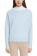 Swetry damskie - ESPRIT Sweter damski, 435/pastelowy niebieski, XXS - miniaturka - grafika 1