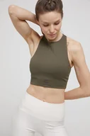 Koszulki sportowe damskie - Reebok top H49221 damski kolor zielony - miniaturka - grafika 1