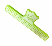 Spinacze i klipsy do papieru - Klips do nut klawiatura zielony klamerka na zeszyt - miniaturka - grafika 1