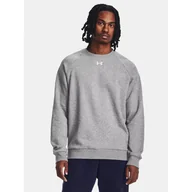 Bluzy męskie - Bluza fitness męska UNDER ARMOUR Rival Fleece Crew - miniaturka - grafika 1