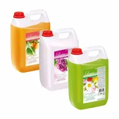 Mydła - 3 x MYDŁO W PŁYNIE 5KG, zapach BRZOSKWINIA, KWIATY POLNE, BZU - miniaturka - grafika 1