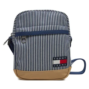 Saszetka Tommy Jeans Tjm Ess Daily Stripe Reporter AM0AM13327 Niebieski - Torby męskie - miniaturka - grafika 1