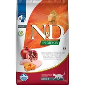 Sucha karma dla kotów - Karma dla kota FARMINA N&D Przepiórka, dynia i owoc granatu 10 kg - miniaturka - grafika 1