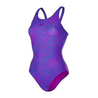 Stroje kąpielowe - Speedo damski Boom All-Over Muscle Back kostium kąpielowy, 32 5053744333601 - grafika 1