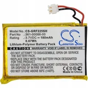 Akcesoria do smartwatchy - Cameron Sino GARMIN Approach G10 361-00072-10 180mAh 0.67Wh Li-Polymer 3.7V Cameron Sino) CS-GRF225SH - miniaturka - grafika 1