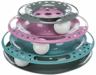 Trixie Catch the Balls zabawka dla kota - Ø x wys.: 25 x 13 cm - Zabawki dla kotów - miniaturka - grafika 1