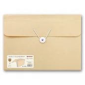 Teczki i skoroszyty - Teczka z 7-ma pezegródkami A4 żółta PENMATE - miniaturka - grafika 1