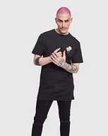 Koszulki męskie - Mister Tee Herren wasted Youth Tee T-Shirt, czarny, s MT719 - miniaturka - grafika 1