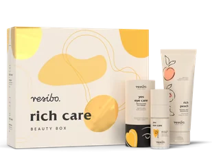 Resibo XMASS - zestaw (Rich Peach Żel do mycia twarzy 125ml + Yes Eye Care Krem pod oczy 15ml) - Zestawy kosmetyków damskich - miniaturka - grafika 1