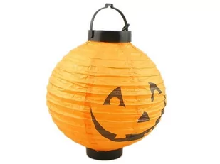 TG Świecący lampion Dynia na Halloween - 20 cm - 1 szt. TG38931 - Halloween - miniaturka - grafika 1