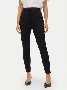 Vero Moda Spodnie materiałowe Eva 10197909 Czarny Loose Fit - Spodnie damskie - miniaturka - grafika 1
