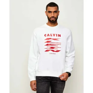 Calvin Klein Jeans Bluza TERRY Loose fit - Bluzy męskie - miniaturka - grafika 1