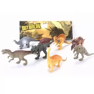 Dinozaur 8szt - Trifox - Figurki dla dzieci - miniaturka - grafika 1
