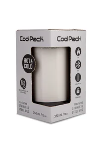 Kubek termiczny 350ml Coolpack Coffee Mug Tom Grey - kubek - Kubki termiczne - miniaturka - grafika 1