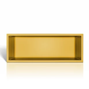 Balneo półka wnękowa WALL-BOX ONE GOLD 600x200x100 - Akcesoria łazienkowe - miniaturka - grafika 1