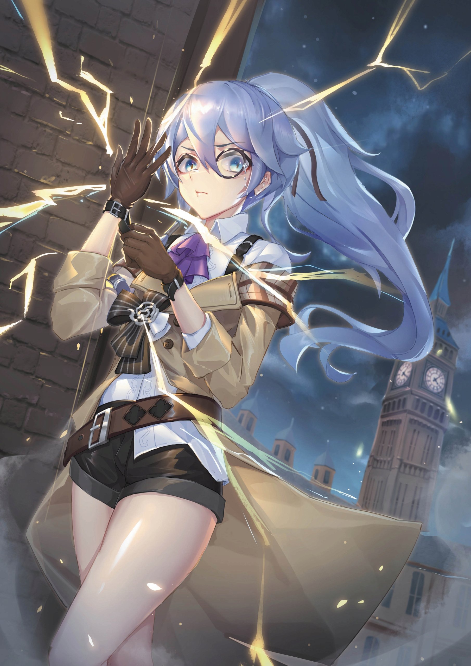 Plakat A3 Honkai Impact Anime Gra Fu Hua
