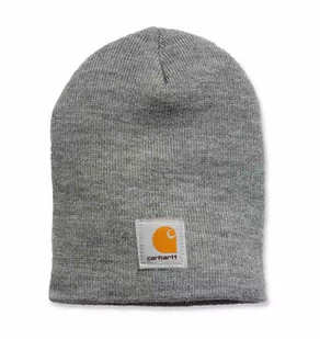 Czapka Carhartt Acrylic Knit Hat Heater Grey - Czapki męskie - miniaturka - grafika 1