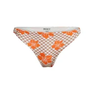 Stroje kąpielowe - Majtki bikini o średnim kryciu dla Kobiety MINI HULA Brązowy - miniaturka - grafika 1