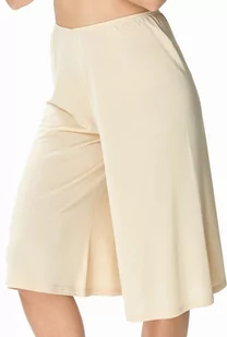 Półhalkospodnie damskie Anastazja szeroka nogawka 54 beżowy - Bielizna nocna - miniaturka - grafika 1