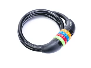 Zamkniecie Na Szyfr Sl602 10X1000 /Spirala/Czarny Et/Logo Romet - Akcesoria rowerowe - miniaturka - grafika 1