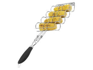 GRILLMEISTER Ruszt do grilla ze stali szlachetnej (Ruszt do grilla do pieczenia kolb kukurydzy) - Ruszty - miniaturka - grafika 1