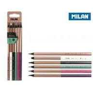 Przybory szkolne - Kredki sześciokątne 6 kolorów MILAN - miniaturka - grafika 1