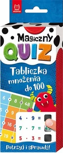 Magiczny quiz Tabliczka mnożenia do 100 - Edukacja przedszkolna - miniaturka - grafika 2