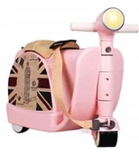 Walizki - 2w1 Jeździk Walizka Na Kółkach Dla Dzieci Torba - miniaturka - grafika 1