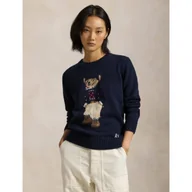 Swetry damskie - POLO RALPH LAUREN Sweter | Loose fit - miniaturka - grafika 1