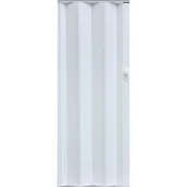 Drzwi wewnętrzne - Drzwi harmonijkowe CRYSTALLINE ROYAL 011 86 x 203 cm biały - miniaturka - grafika 1